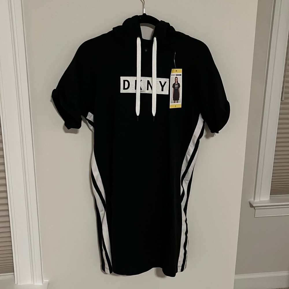 DKNY hoodie dress (small)